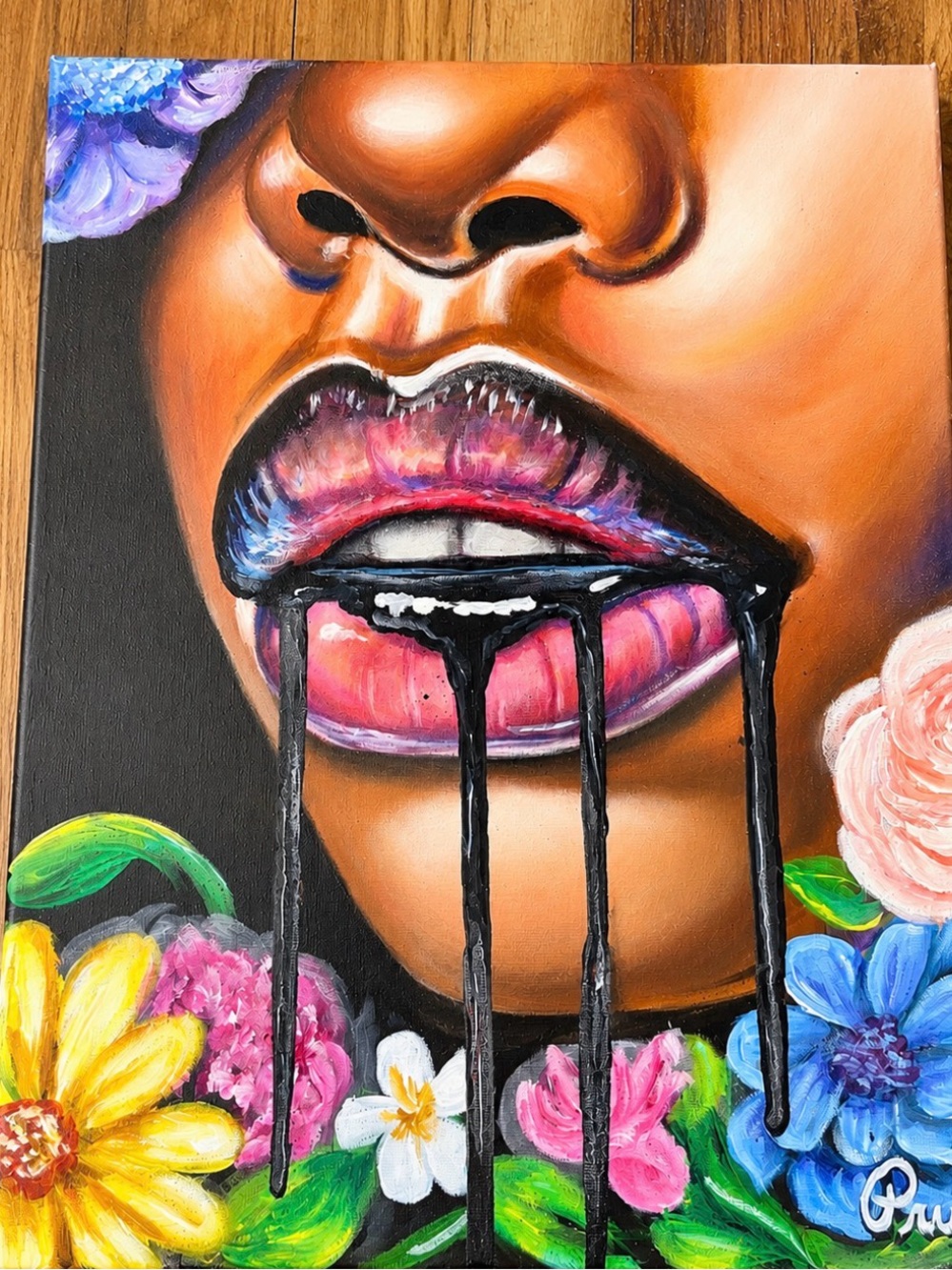 “ Venom” 16x12 Acrylic Painting